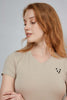 Women's V-Neck Short-Sleeve Bamboo T-Shirt