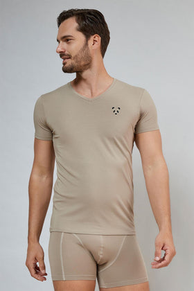Men's Bamboo V-Neck Short-Sleeve T-Shirt