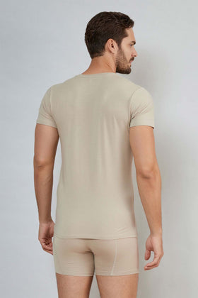 Men's Crew Neck Short-Sleeve Bamboo T-Shirt
