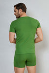 Men's Bamboo V-Neck Short-Sleeve T-Shirt freeshipping - bambursa